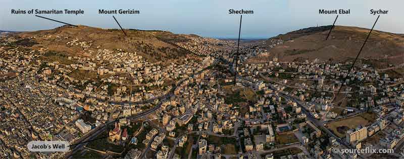 Shechem Panoramic View