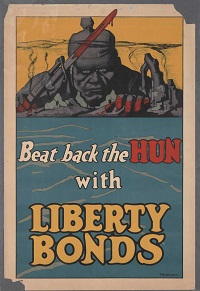 World War I propaganda poster