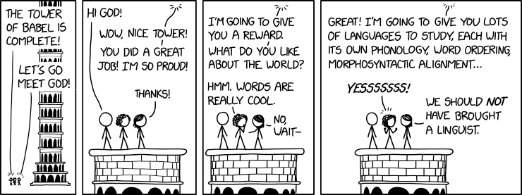 Tower of Babel XKCD